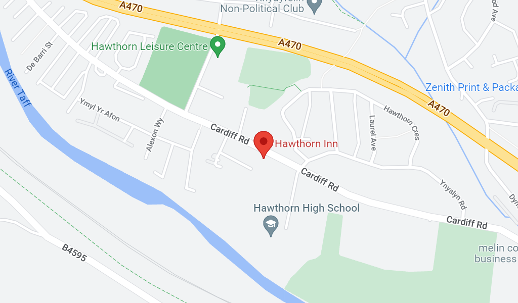 Hawthorn inn map